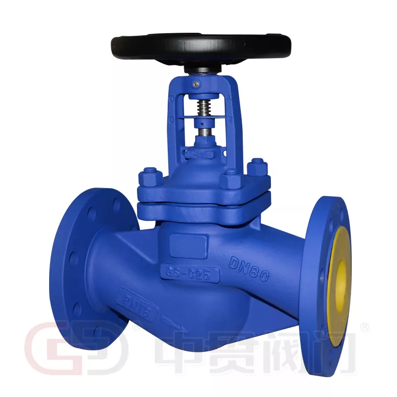 DIN STANDARD BOLLOWS SEALED VALVE